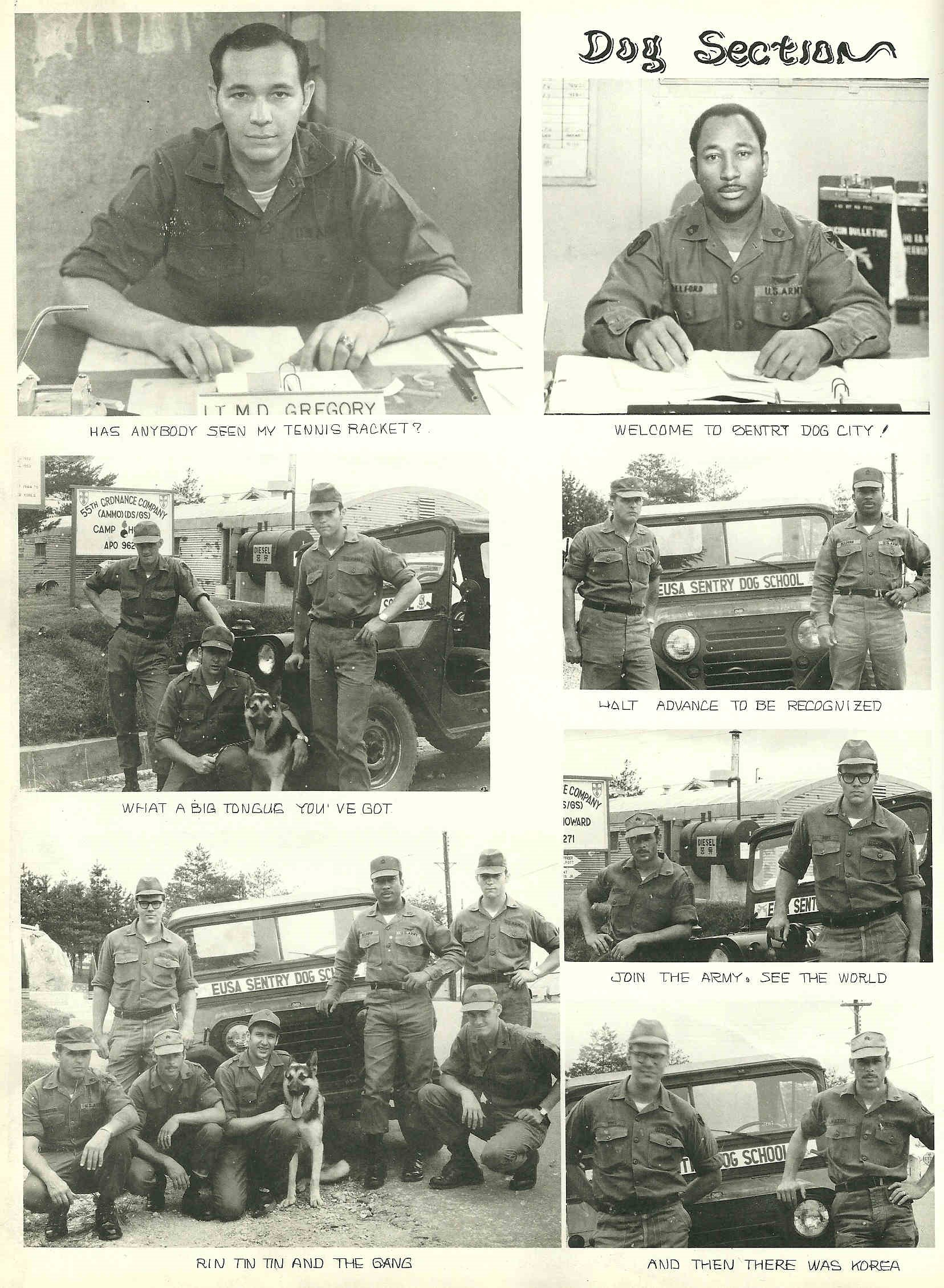 8th Army Dog School 1970